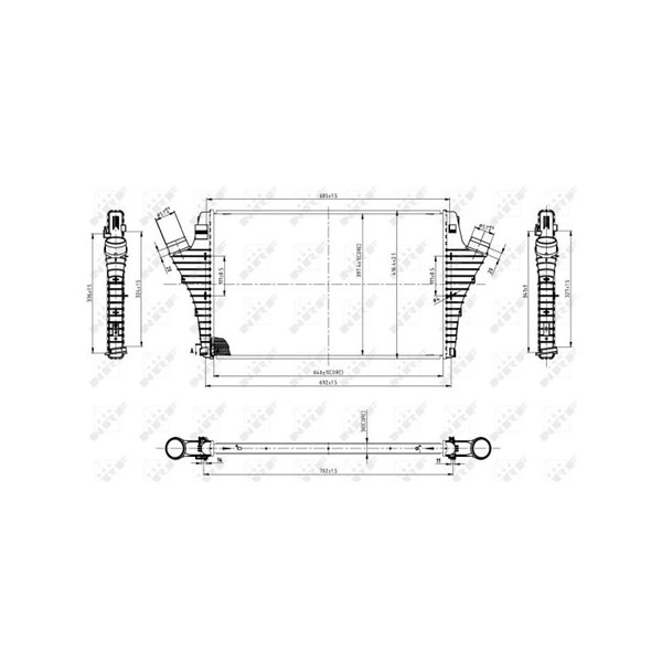 Intercooler Nrf 30858 NRF