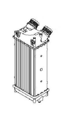 Intercooler, Vänster, Höger Nrf 30860 NRF