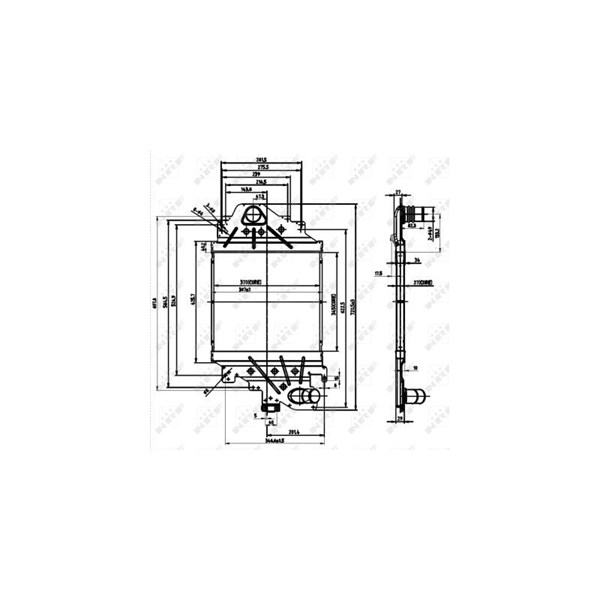 Intercooler Nrf 30865 NRF