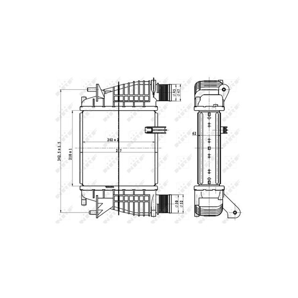 Intercooler Nrf 30866 NRF Intercooler Nrf 30866 NRF