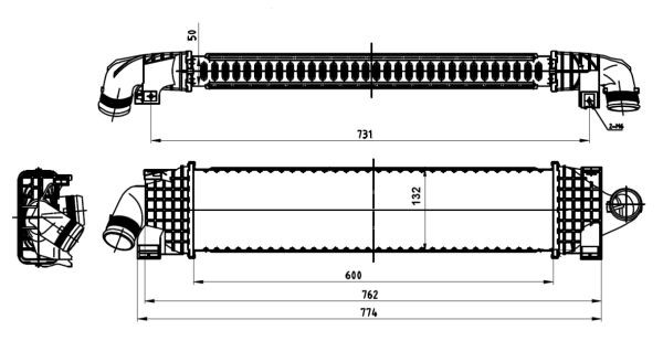 Intercooler Nrf 30870 NRF