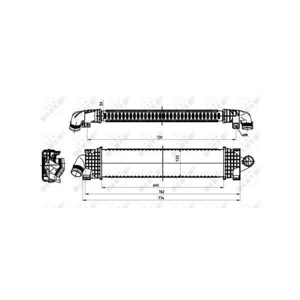 Intercooler Nrf 30870 NRF Intercooler Nrf 30870 NRF