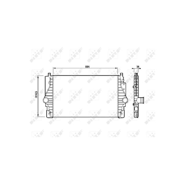 Intercooler Nrf 30873 NRF
