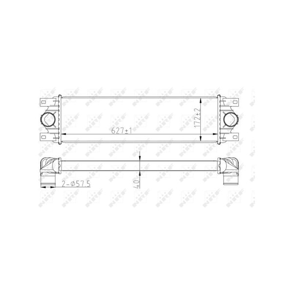 Intercooler Nrf 30874 NRF