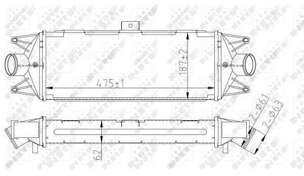 Intercooler Nrf 30879 NRF