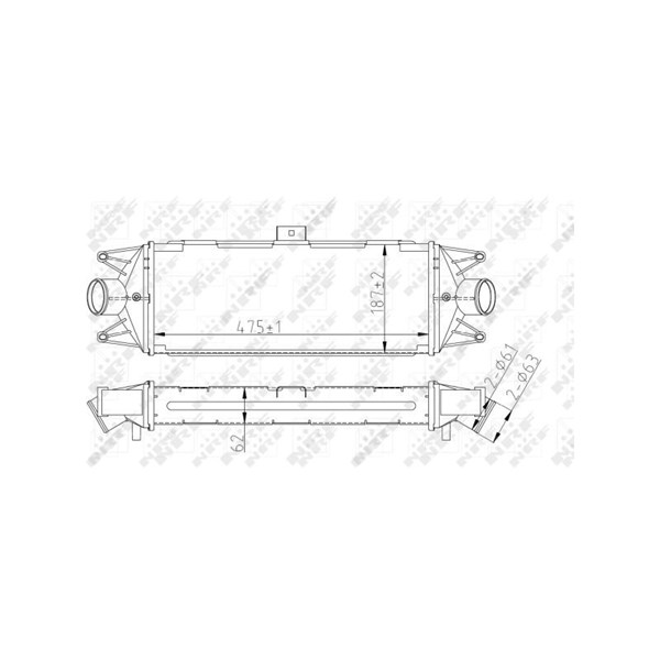 Intercooler Nrf 30879 NRF Intercooler Nrf 30879 NRF