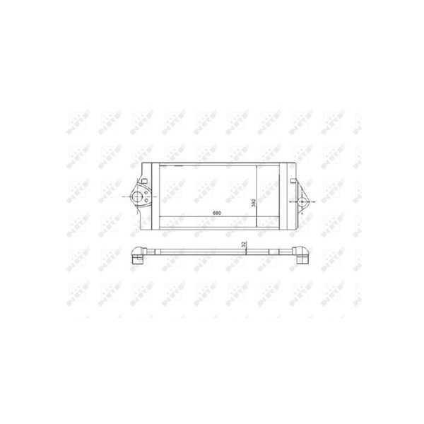 Intercooler Nrf 30893 NRF
