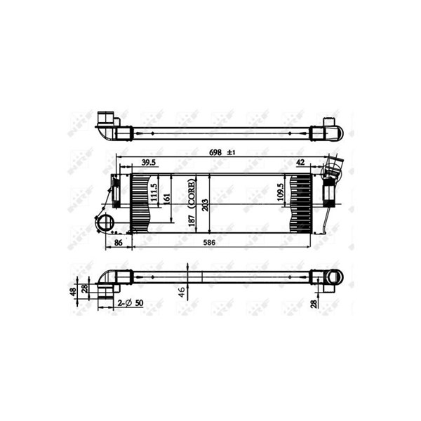 Intercooler Nrf 30899 NRF Intercooler Nrf 30899 NRF