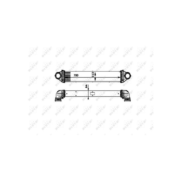 Intercooler Nrf 30900 NRF Intercooler Nrf 30900 NRF