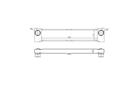 Intercooler Nrf 30902 NRF