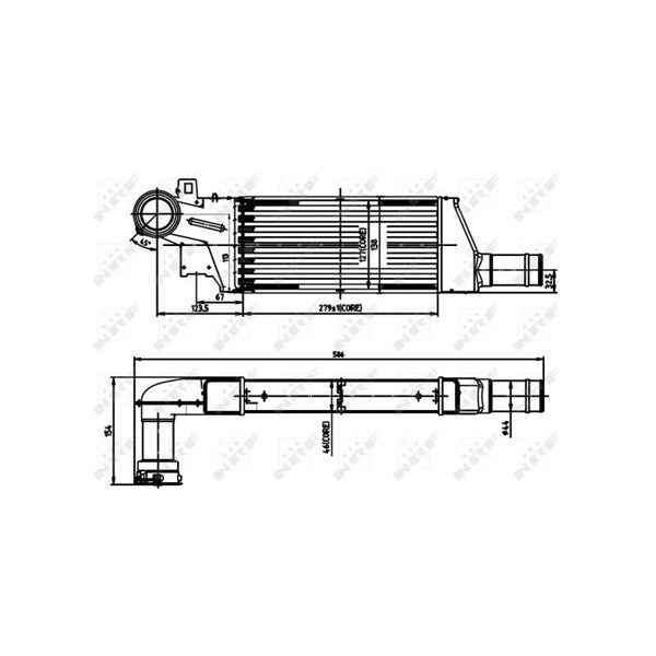 Intercooler Nrf 30903 NRF