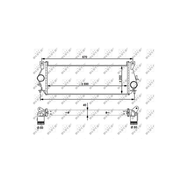 Intercooler Nrf 30910 NRF Intercooler Nrf 30910 NRF