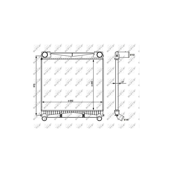 Intercooler Nrf 30911 NRF Intercooler Nrf 30911 NRF