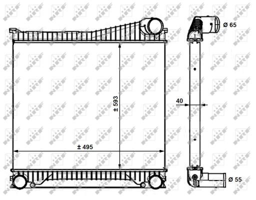 Intercooler Nrf 30913 NRF