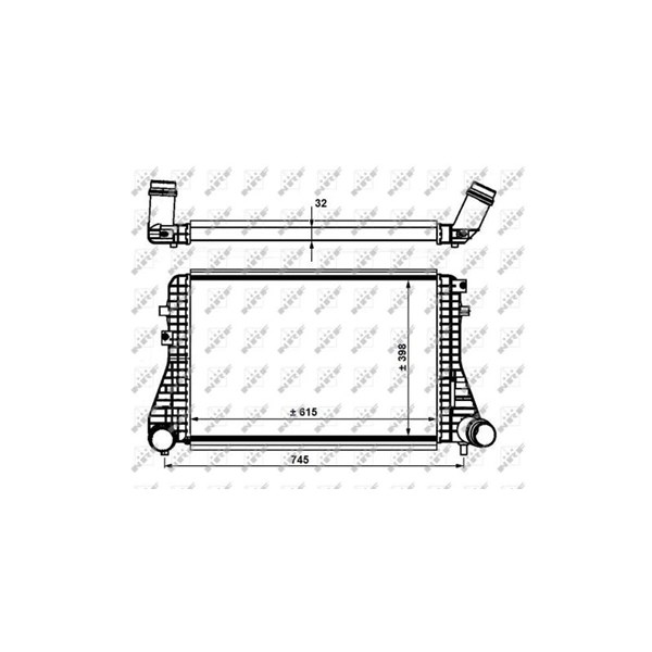 Intercooler Nrf 30915 NRF
