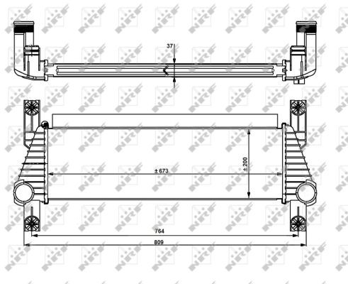 Intercooler Nrf 30918 NRF