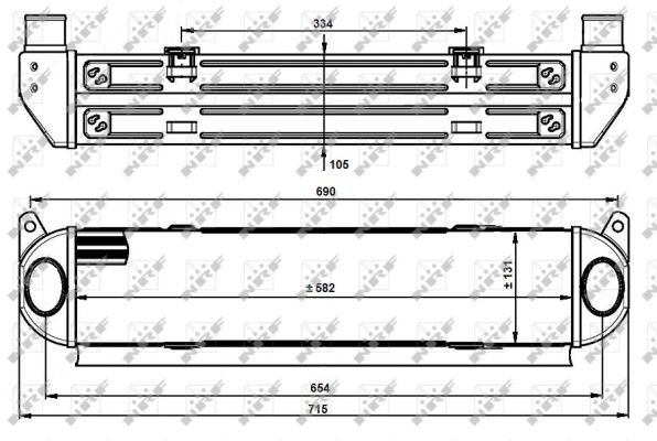 Intercooler Nrf 30920 NRF