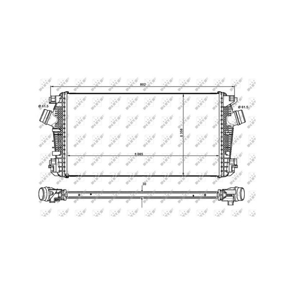 Intercooler Nrf 30921 NRF