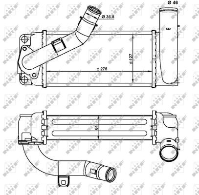 Intercooler Nrf 30922 NRF