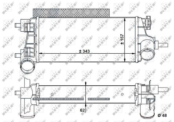 Intercooler Nrf 30926 NRF