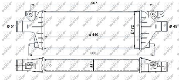 Intercooler Nrf 30927 NRF Intercooler Nrf 30927 NRF