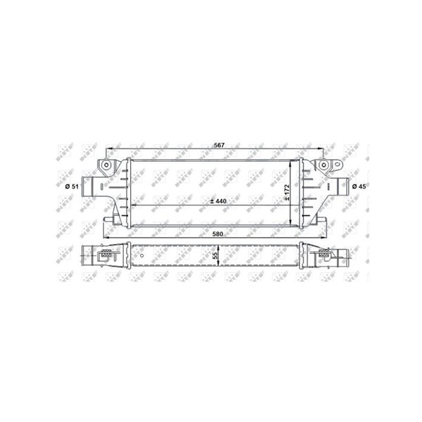 Intercooler Nrf 30927 NRF Intercooler Nrf 30927 NRF