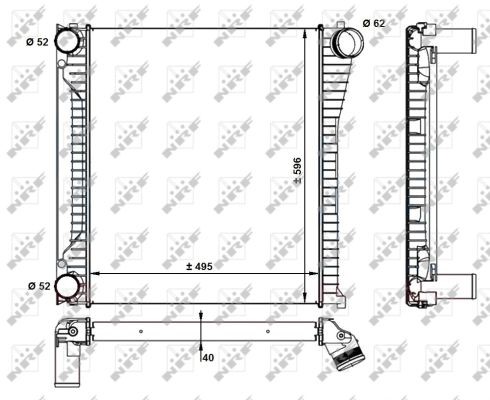 Intercooler Nrf 30929 NRF