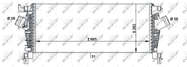 Intercooler Nrf 30932 NRF