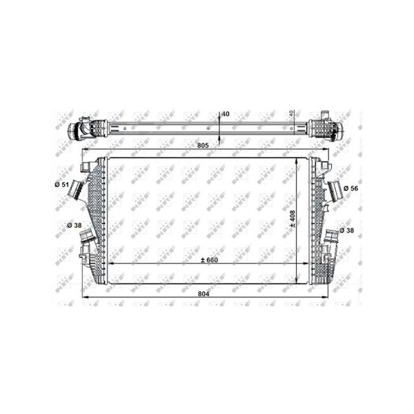 Intercooler Nrf 30934 NRF