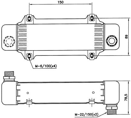 Oljekylare, motor Nrf 31006 NRF Oljekylare, motor Nrf 31006 NRF