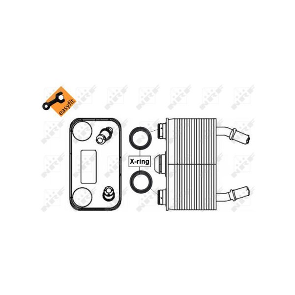 Oljekylare, motor Nrf 31076 NRF Oljekylare, motor Nrf 31076 NRF
