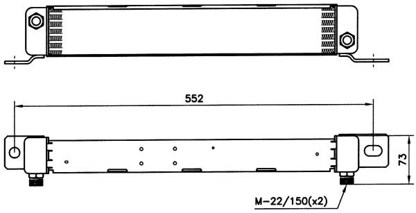 Oljekylare, motor Nrf 31094 NRF
