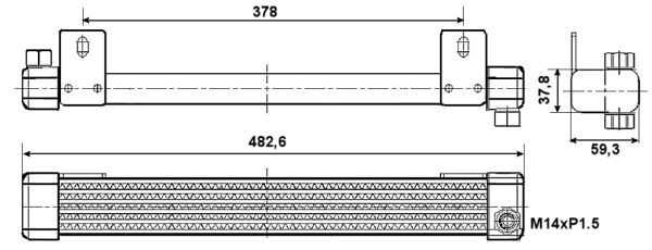 Oljekylare, motor Nrf 31164 NRF