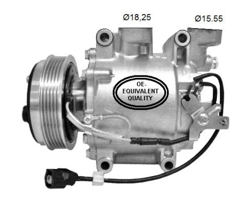 Kompressor, klimatanläggning Nrf 32727 NRF