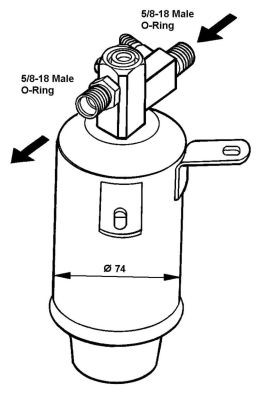 Torkfilter Nrf 33018 NRF