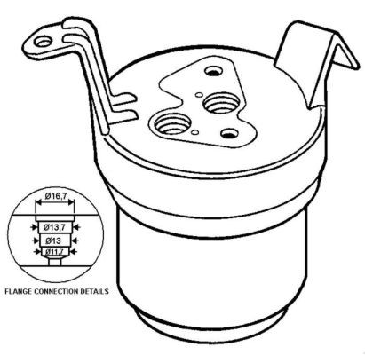 Torkfilter Nrf 33021 NRF