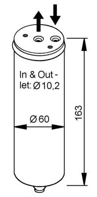 Torkfilter Nrf 33023 NRF