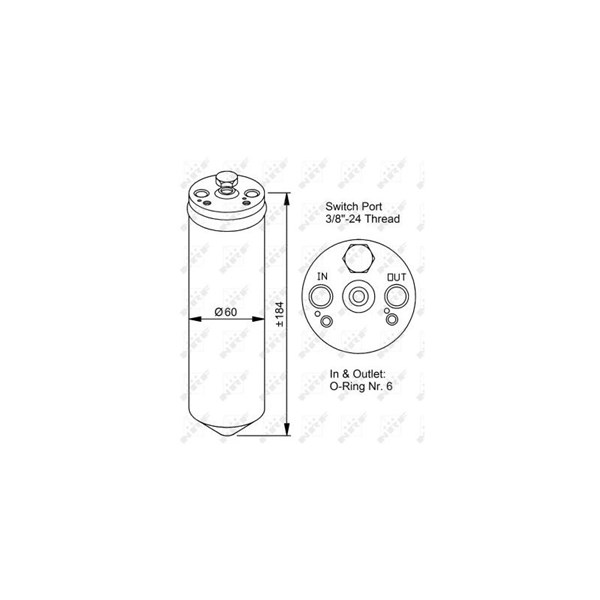Torkfilter Nrf 33028 NRF Torkfilter Nrf 33028 NRF