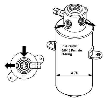 Torkfilter Nrf 33033 NRF
