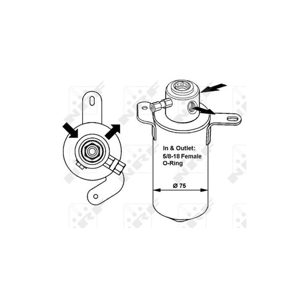 Torkfilter Nrf 33039 NRF Torkfilter Nrf 33039 NRF