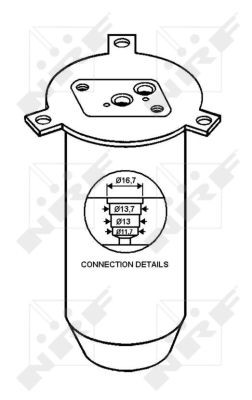 Torkfilter Nrf 33045 NRF