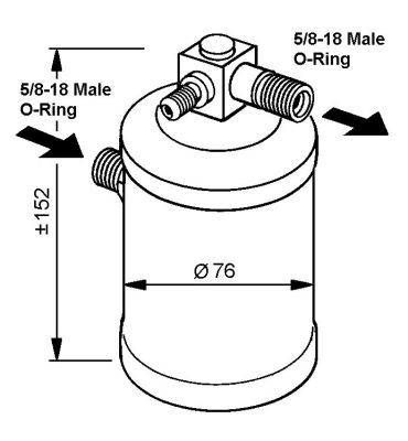 Torkfilter Nrf 33048 NRF