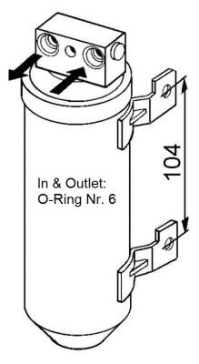 Torkfilter Nrf 33053 NRF