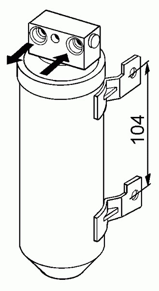 Torkfilter Nrf 33053 NRF