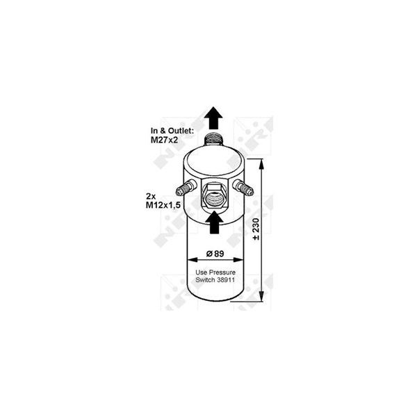 Torkfilter Nrf 33064 NRF Torkfilter Nrf 33064 NRF