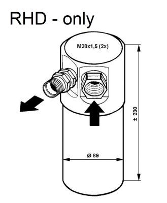 Torkfilter Nrf 33082 NRF