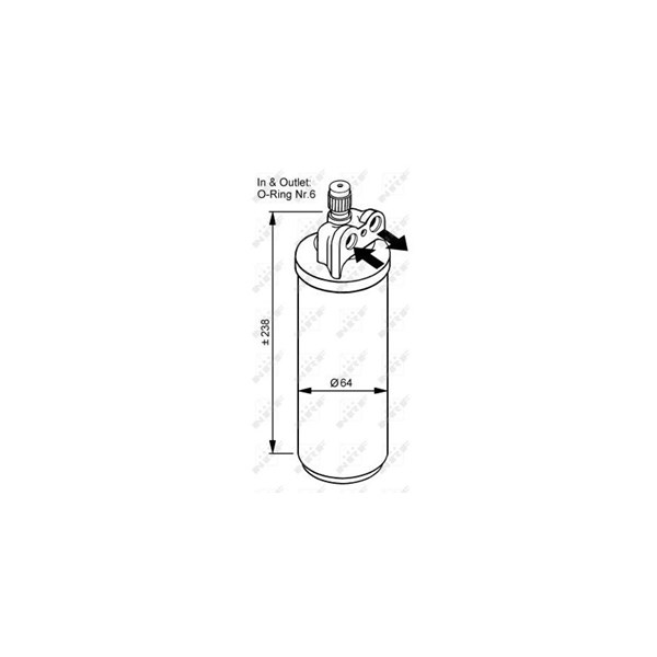 Torkfilter Nrf 33086 NRF Torkfilter Nrf 33086 NRF