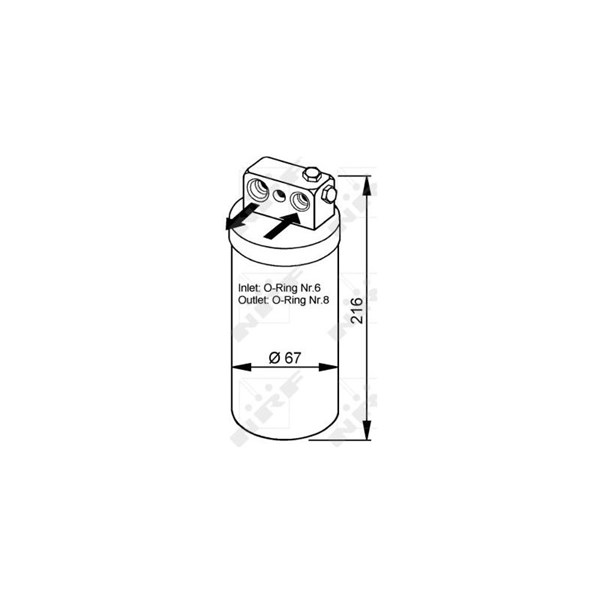 Torkfilter Nrf 33104 NRF Torkfilter Nrf 33104 NRF