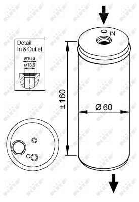 Torkfilter Nrf 33114 NRF