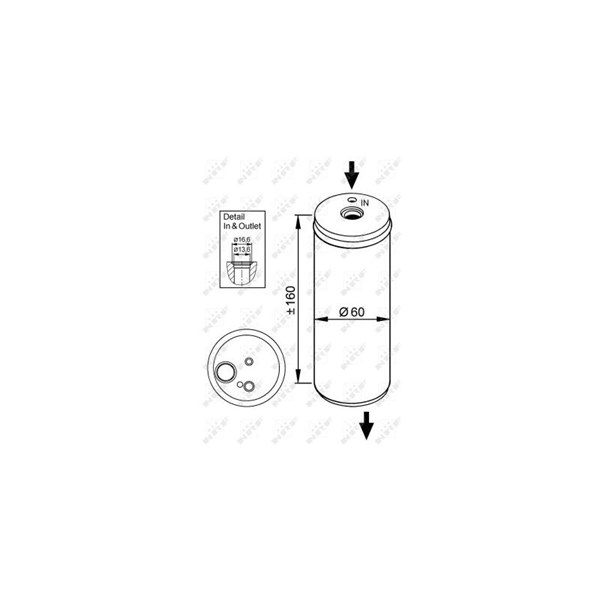 Torkfilter Nrf 33114 NRF Torkfilter Nrf 33114 NRF